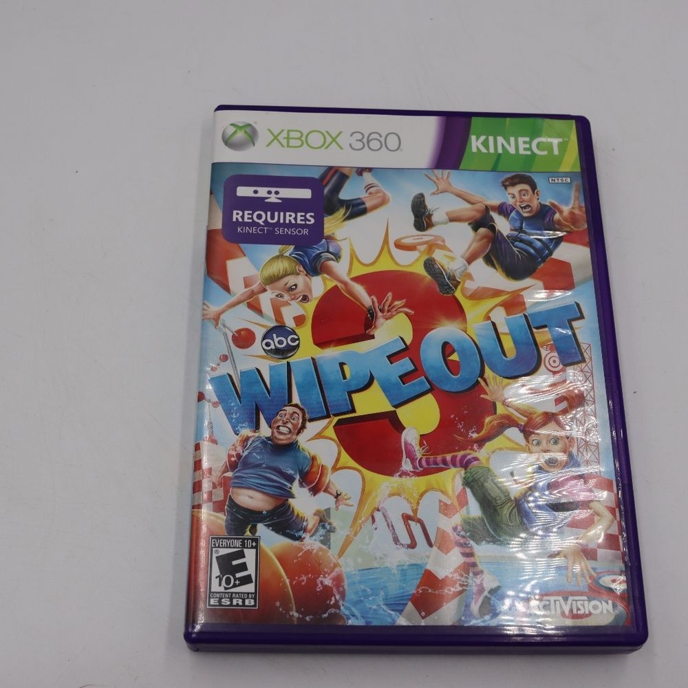 Xbox 360 Wipeout Video Game Disc with Book